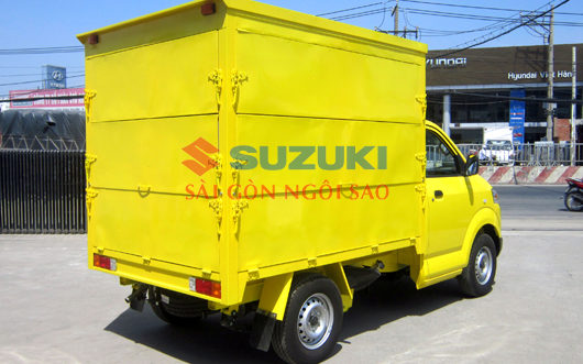 Xe Tải Suzuki 750kg Thùng Kín - Thùng Dài Độc Quyền Chạy Giờ Cấm 480kg - 30