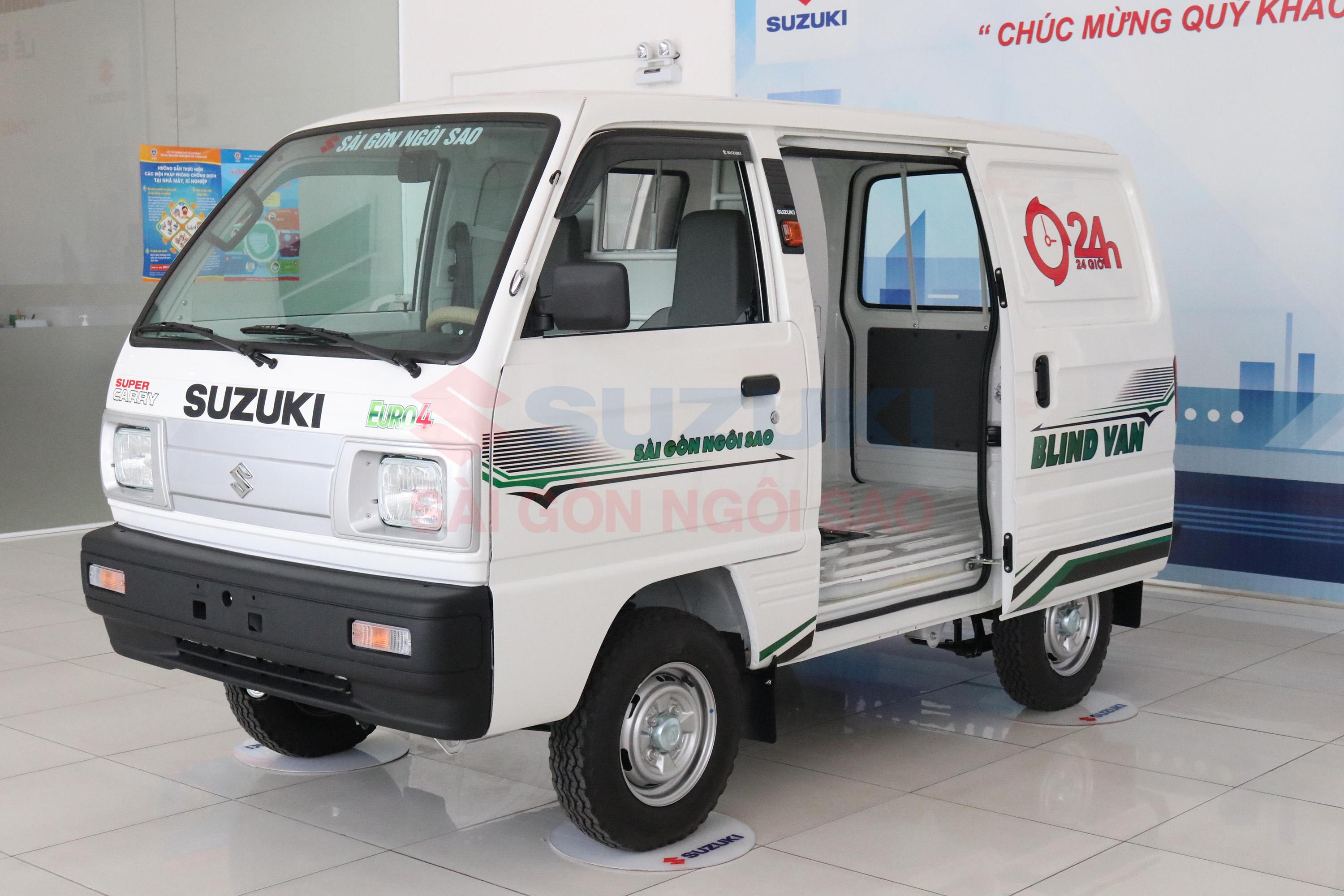 Xe Tải Van Suzuki lưu thông trong phố Không Bị Cấm Giá