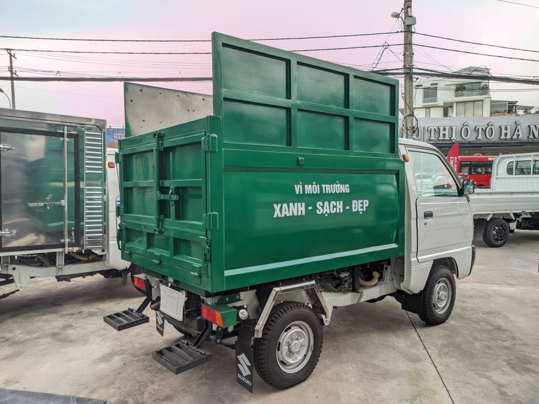 xe tải chở rác nhỏ suzuki (9)