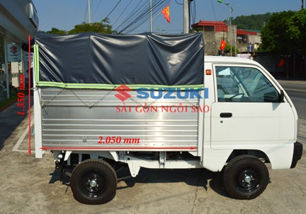 giá xe tải suzuki thùng mui bạt