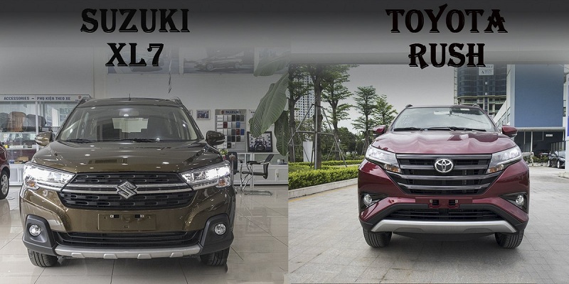 So sánh Suzuki XL7 và Toyota Rush