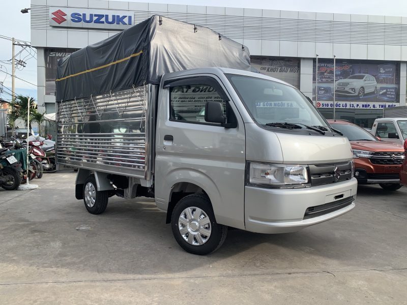 suzuki carry pro thùng bạt thiết kế sang trọng như xe du lịch