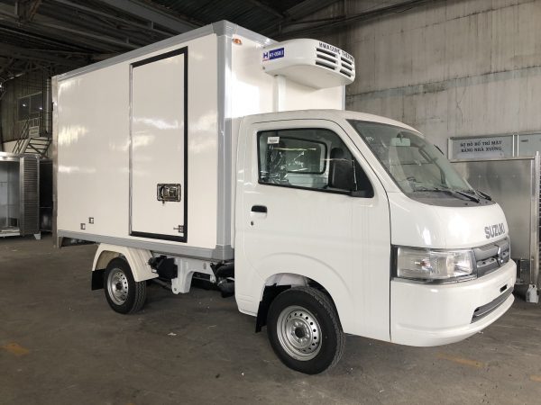 xe tải động lạnh suzuki 500kg thùng composite