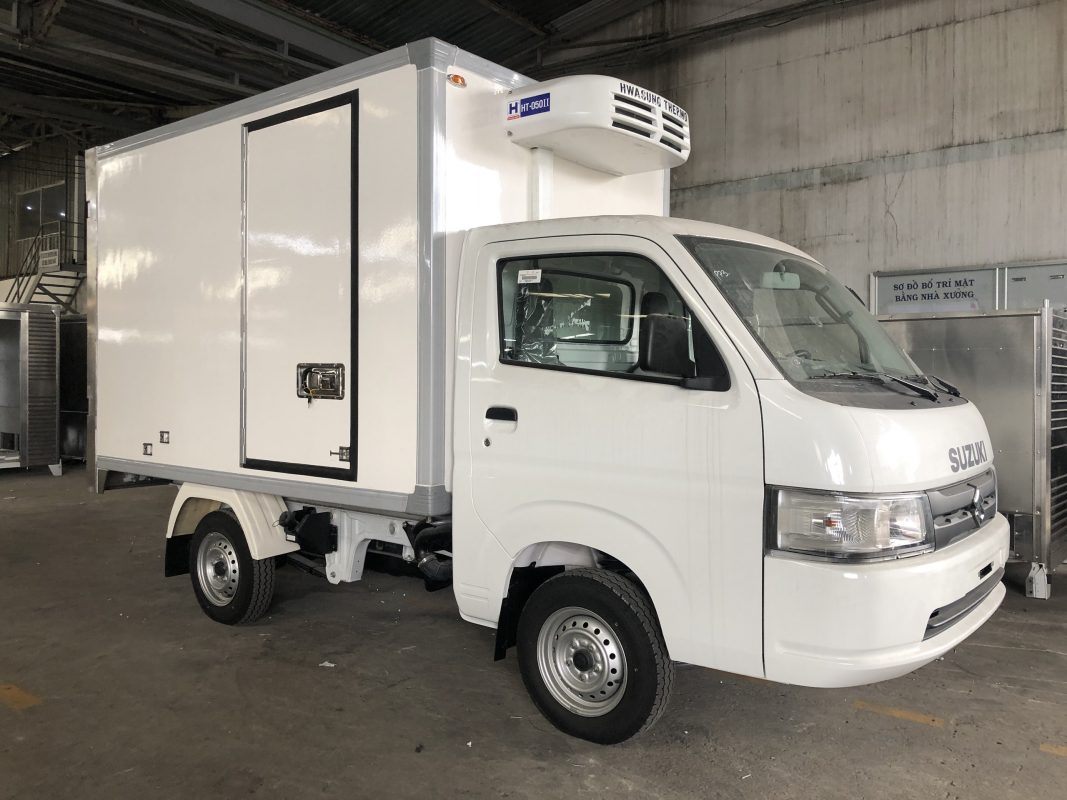 xe tải đông lạnh suzuki 500kg composite